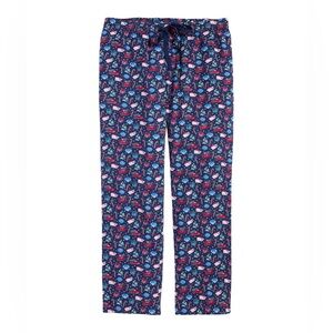 VINEYARD VINES Candy Cane Forest Nautical Navy Lounge Pants NWT Size M Mens